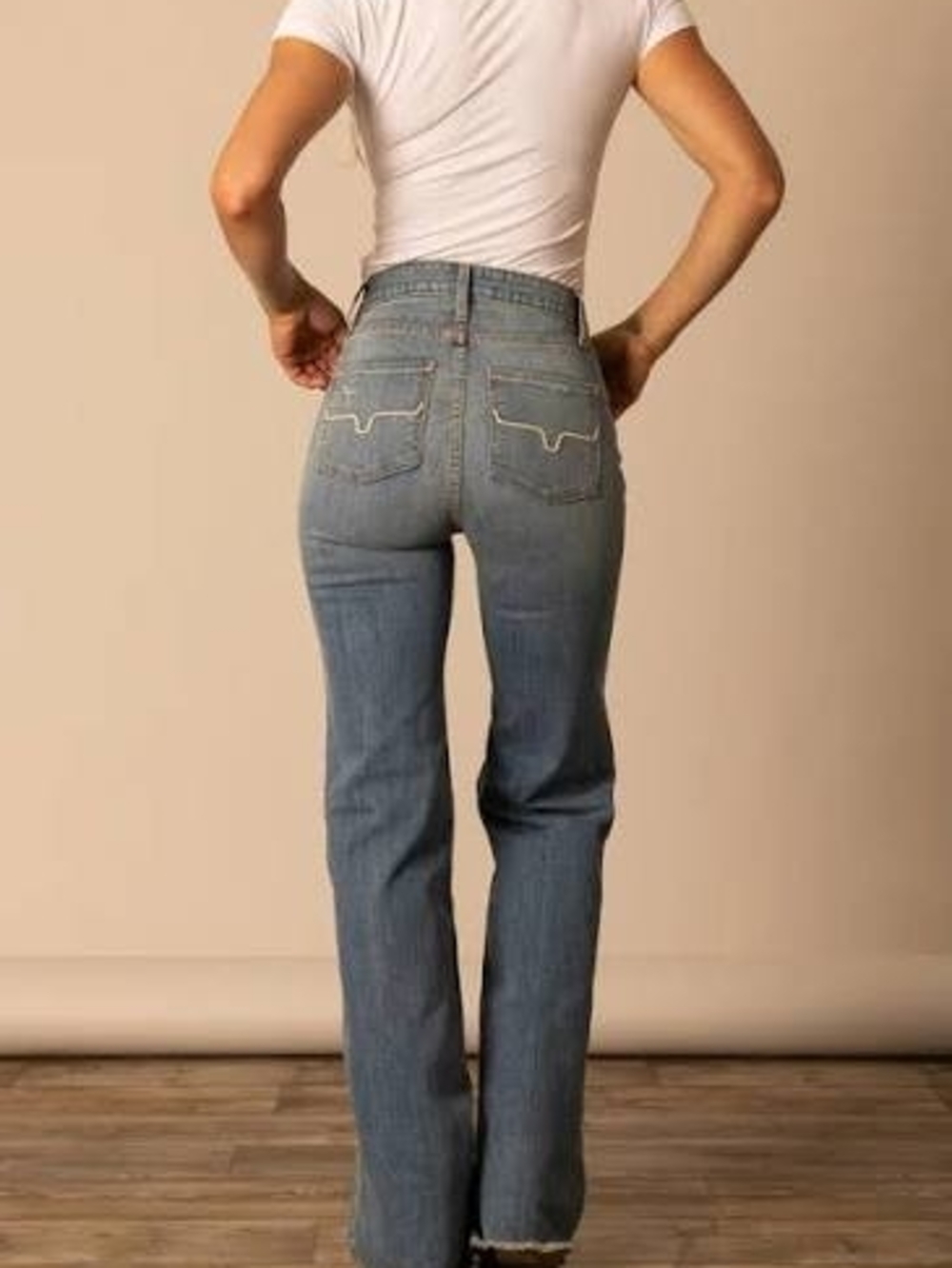 Kimes Ranch Light Wash High-Rise Trouser Jeans - Women's